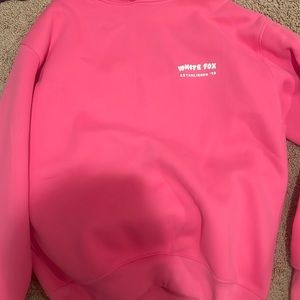 White Fox Boutique Pink Crew Neck Sweater